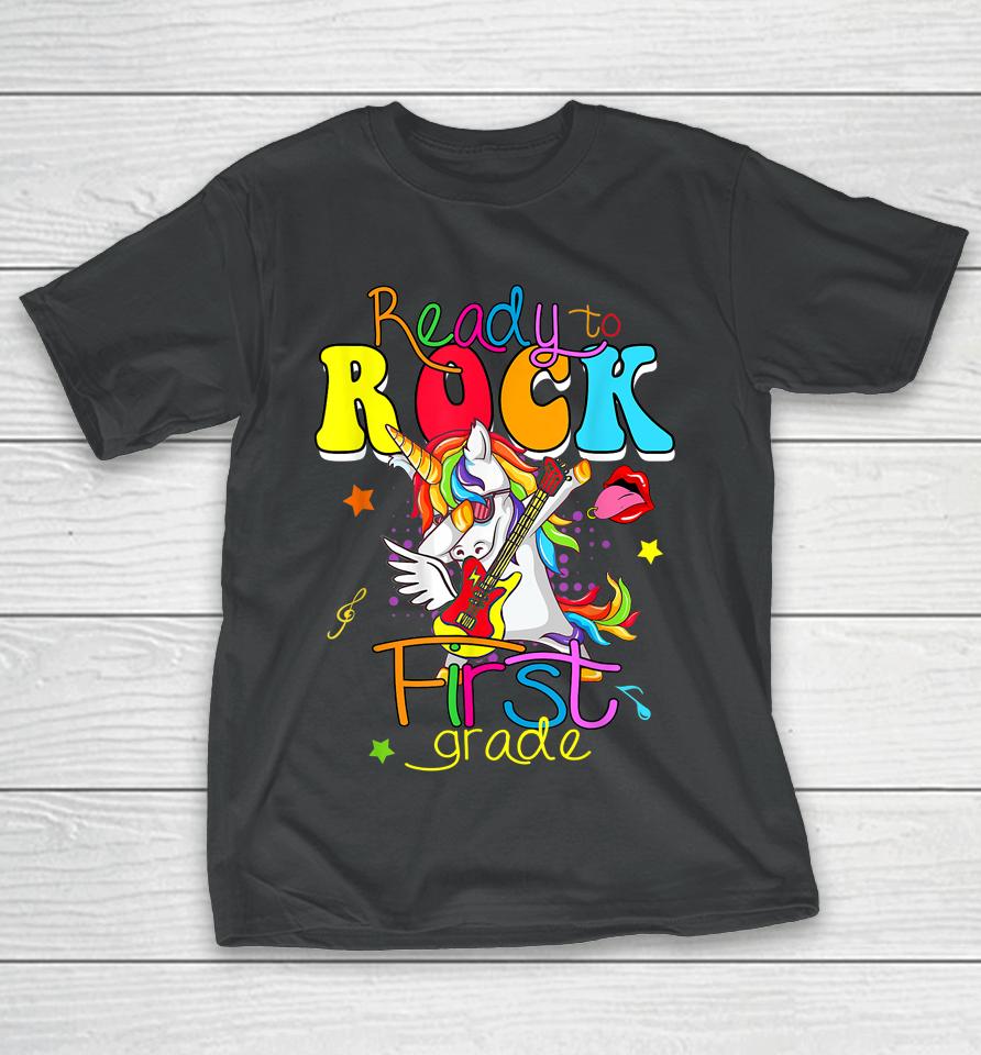 Ready To Rock First Grade Back To School T-Shirt