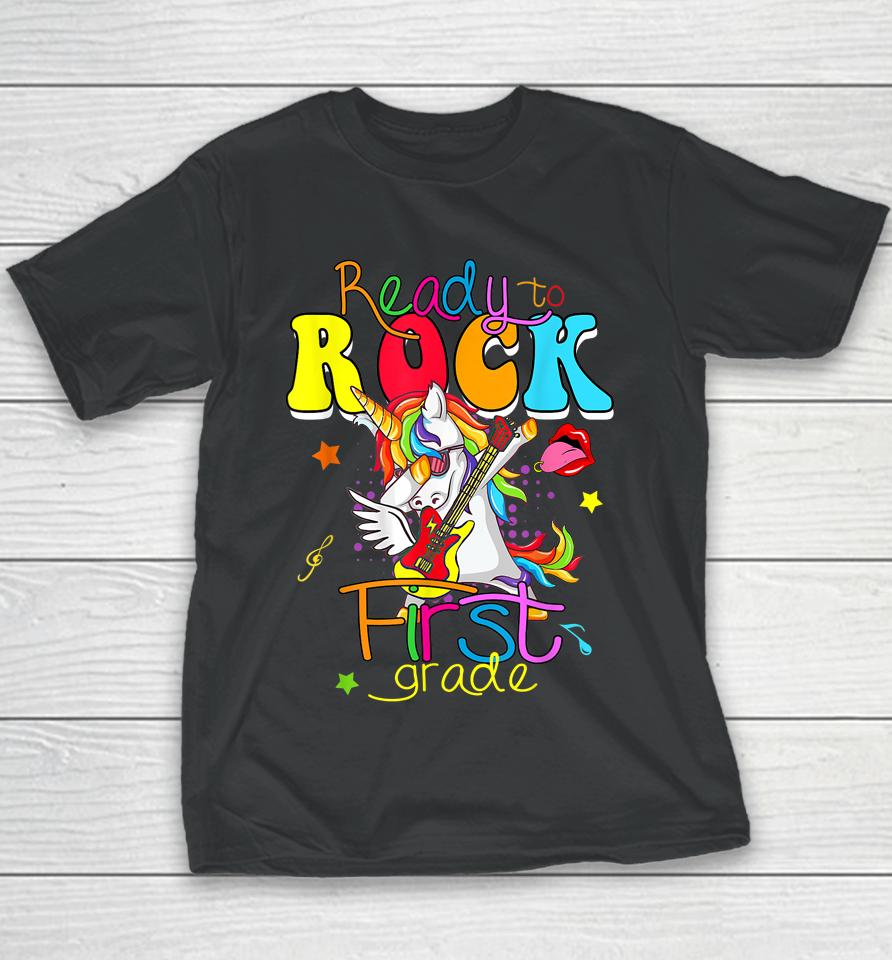 Ready To Rock First Grade Back To School Youth T-Shirt