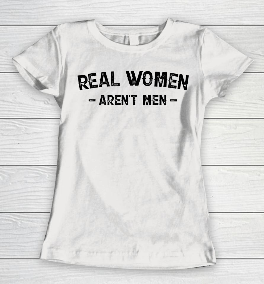Realwomensclub Store Real Women Aren't Men Nicky King Women T-Shirt