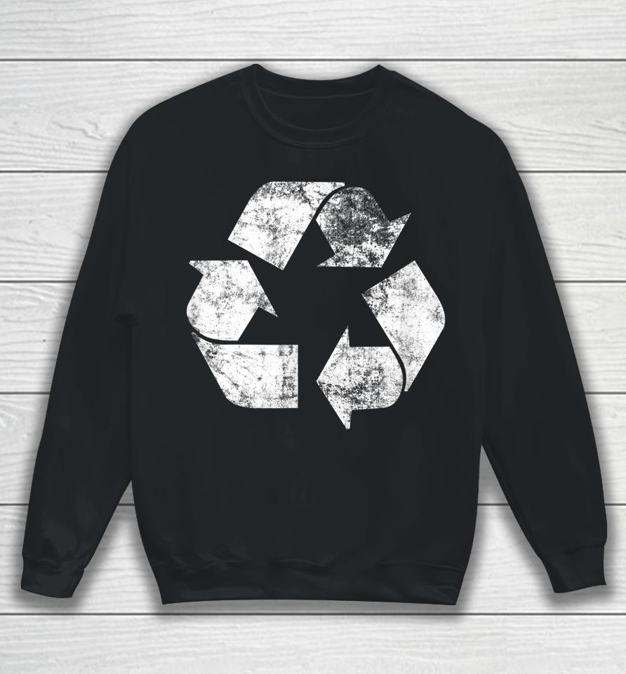 Recycle Logo Earth Day Sweatshirt