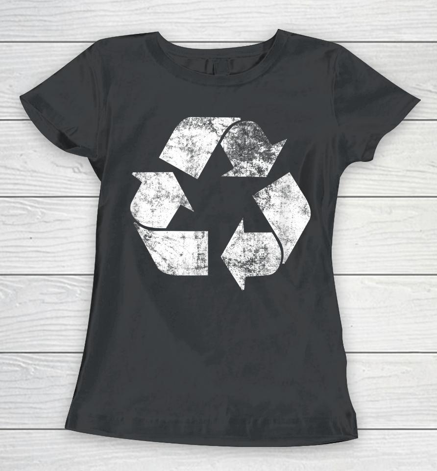 Recycle Logo Earth Day Women T-Shirt