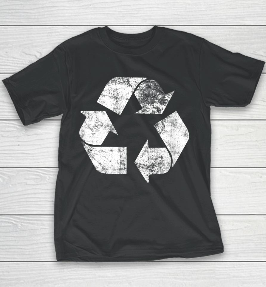 Recycle Logo Earth Day Youth T-Shirt
