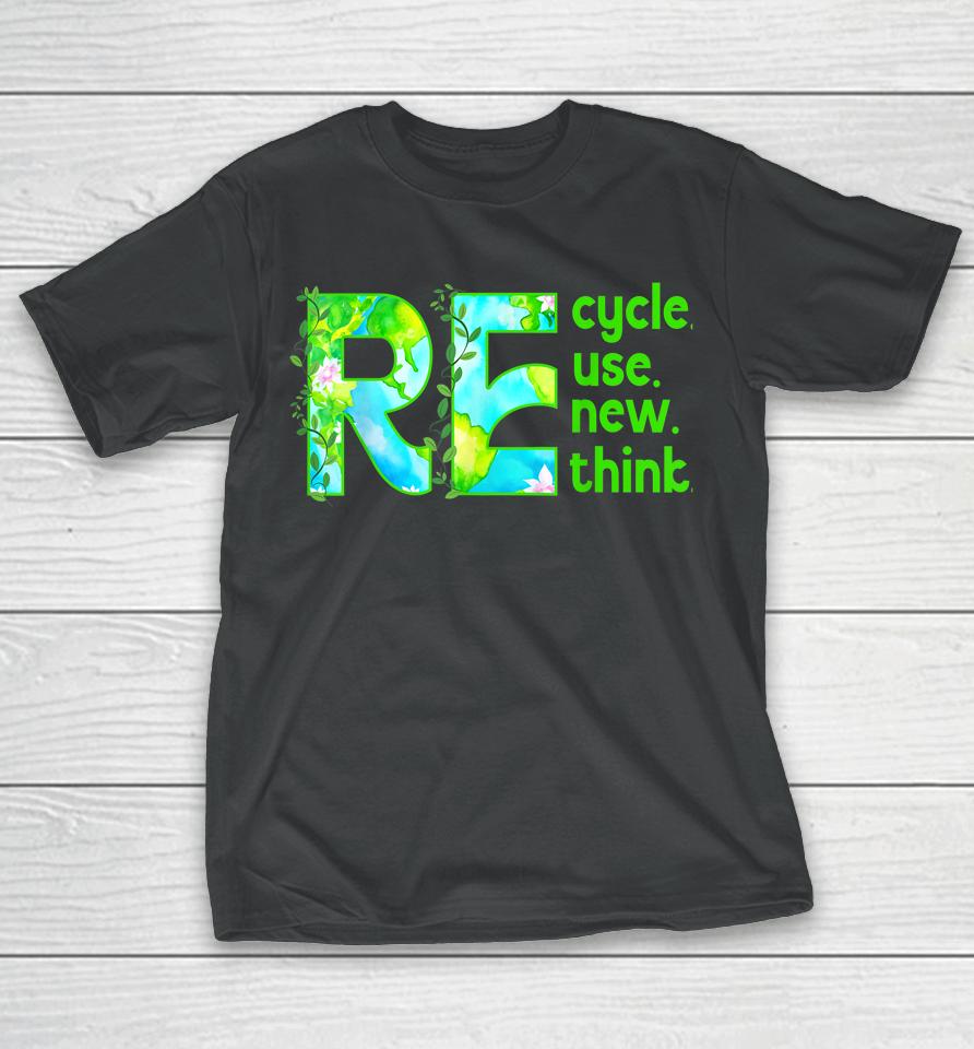 Recycle Outfit For Earth Day 2023 Reuse T-Shirt