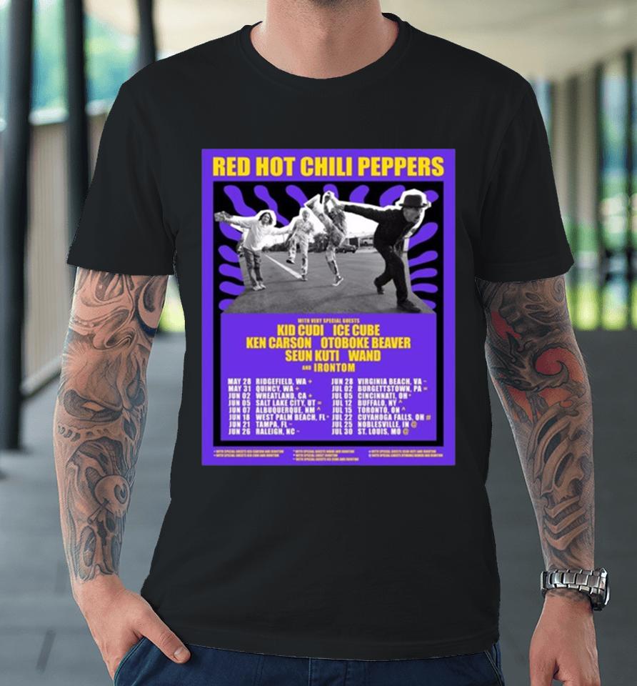 Red Hot Chili Peppers Unlimited Love 2024 Tour Premium T-Shirt