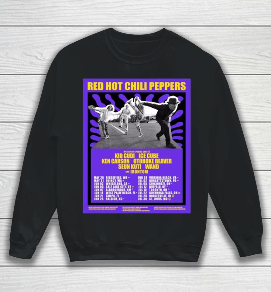 Red Hot Chili Peppers Unlimited Love 2024 Tour Sweatshirt