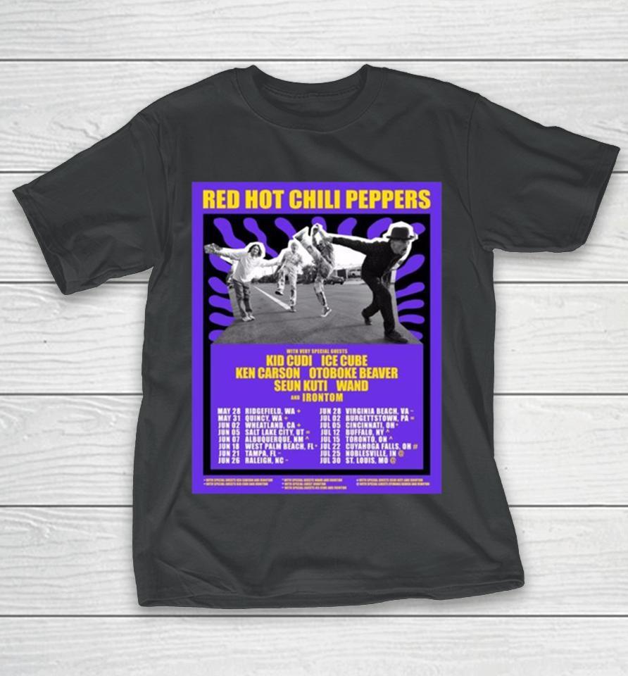 Red Hot Chili Peppers Unlimited Love 2024 Tour T-Shirt