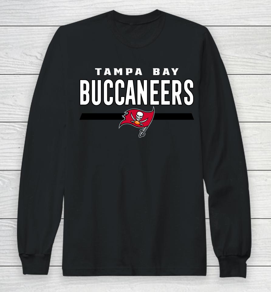 Red Tampa Bay Buccaneers Big And Tall Speed And Agility Long Sleeve T-Shirt