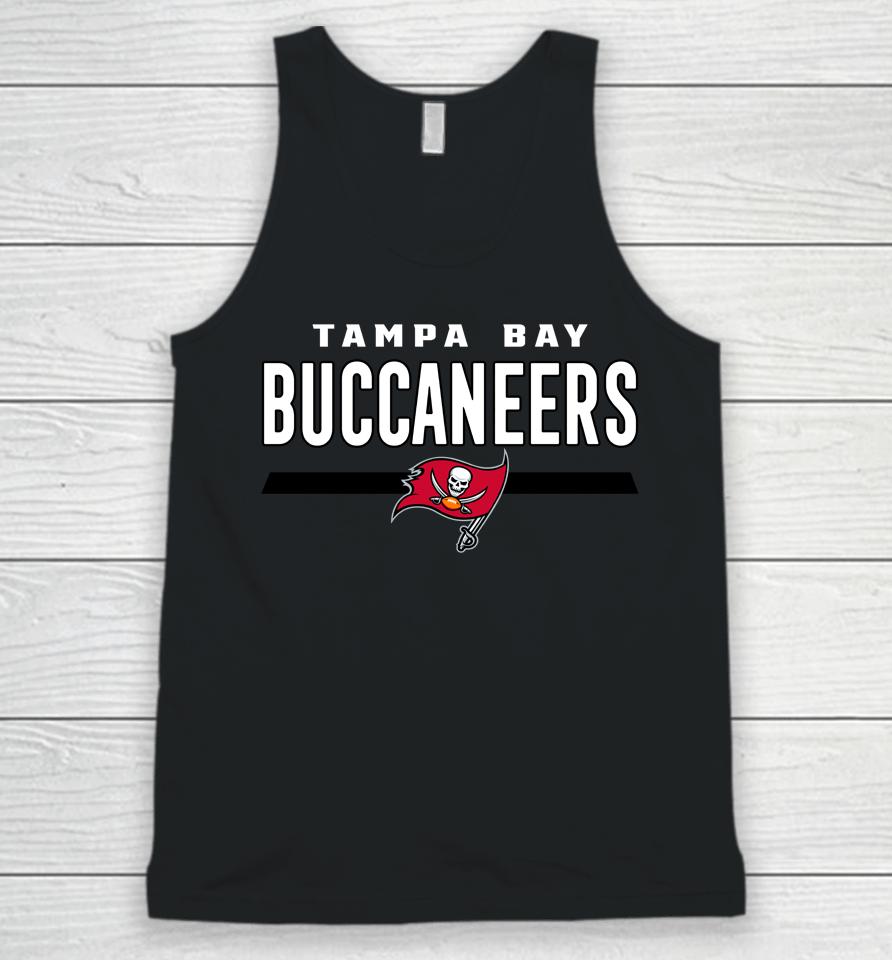 Red Tampa Bay Buccaneers Big And Tall Speed And Agility Unisex Tank Top