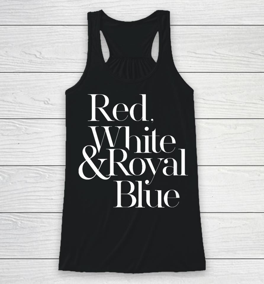 Red, White &Amp; Royal Blue Racerback Tank