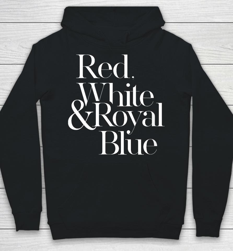 Red, White &Amp; Royal Blue Hoodie
