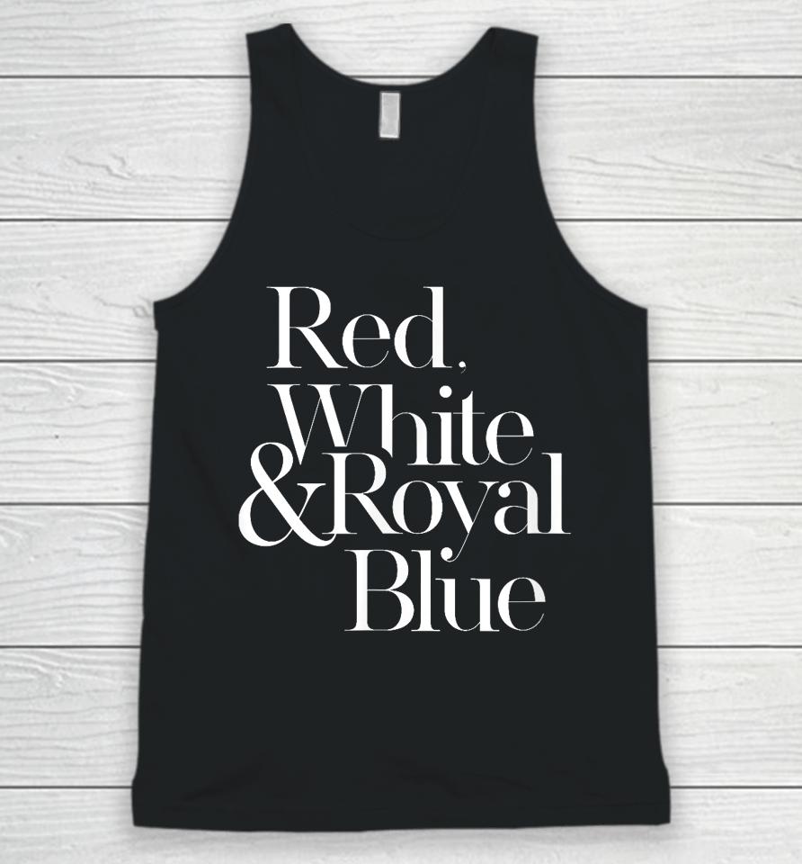 Red, White &Amp; Royal Blue Unisex Tank Top