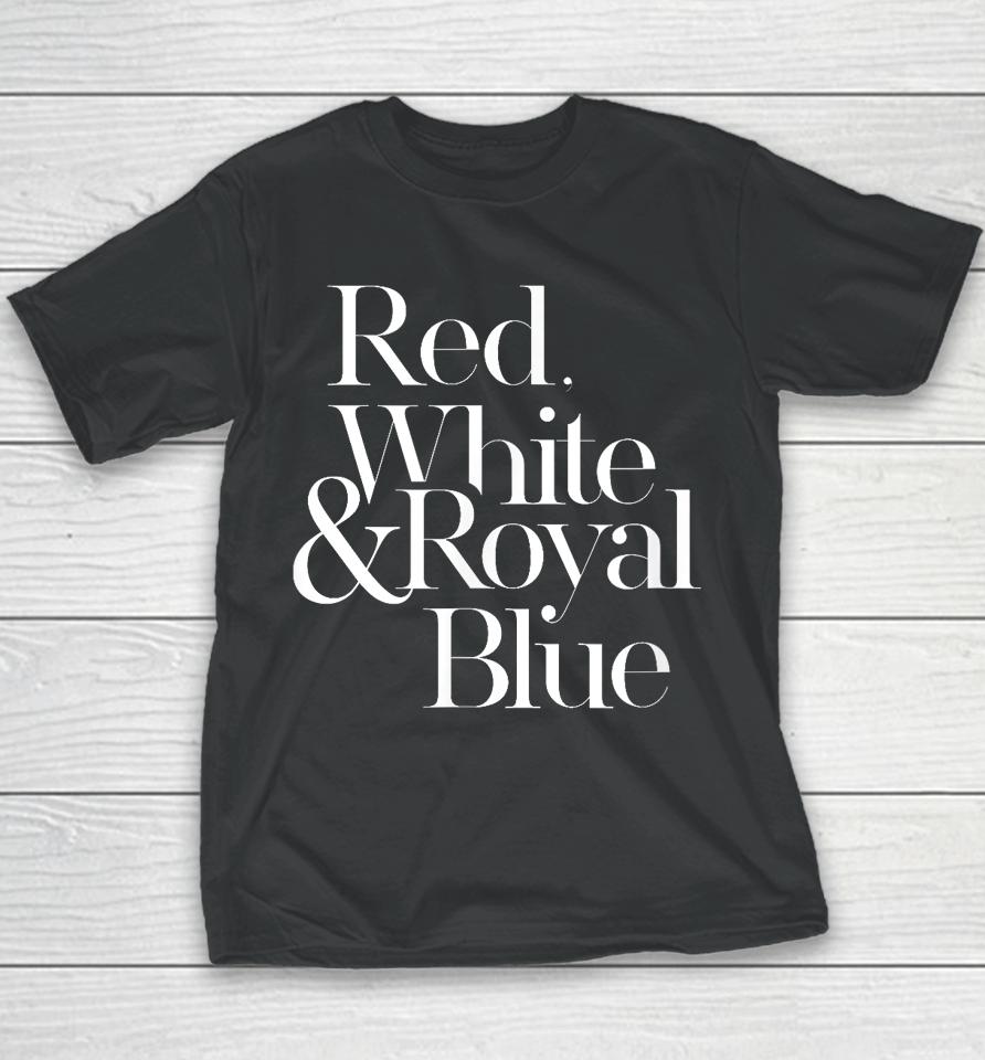 Red, White &Amp; Royal Blue Youth T-Shirt