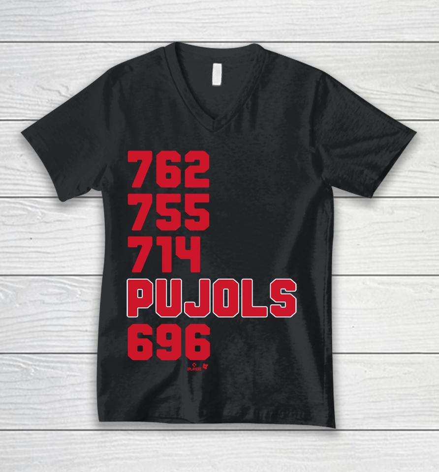Redbird Rants St Louis Cardinals Fans Need This Albert Pujols Unisex V-Neck T-Shirt