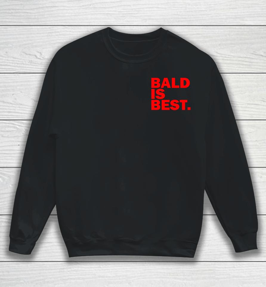 Redmancdesigns Bald Is Best Alternative Mufc Sweatshirt