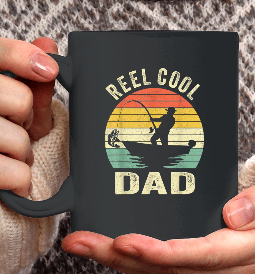 Reel Cool Dad T Shirt Fishing Daddy Father's Day Gift Coffee Mug