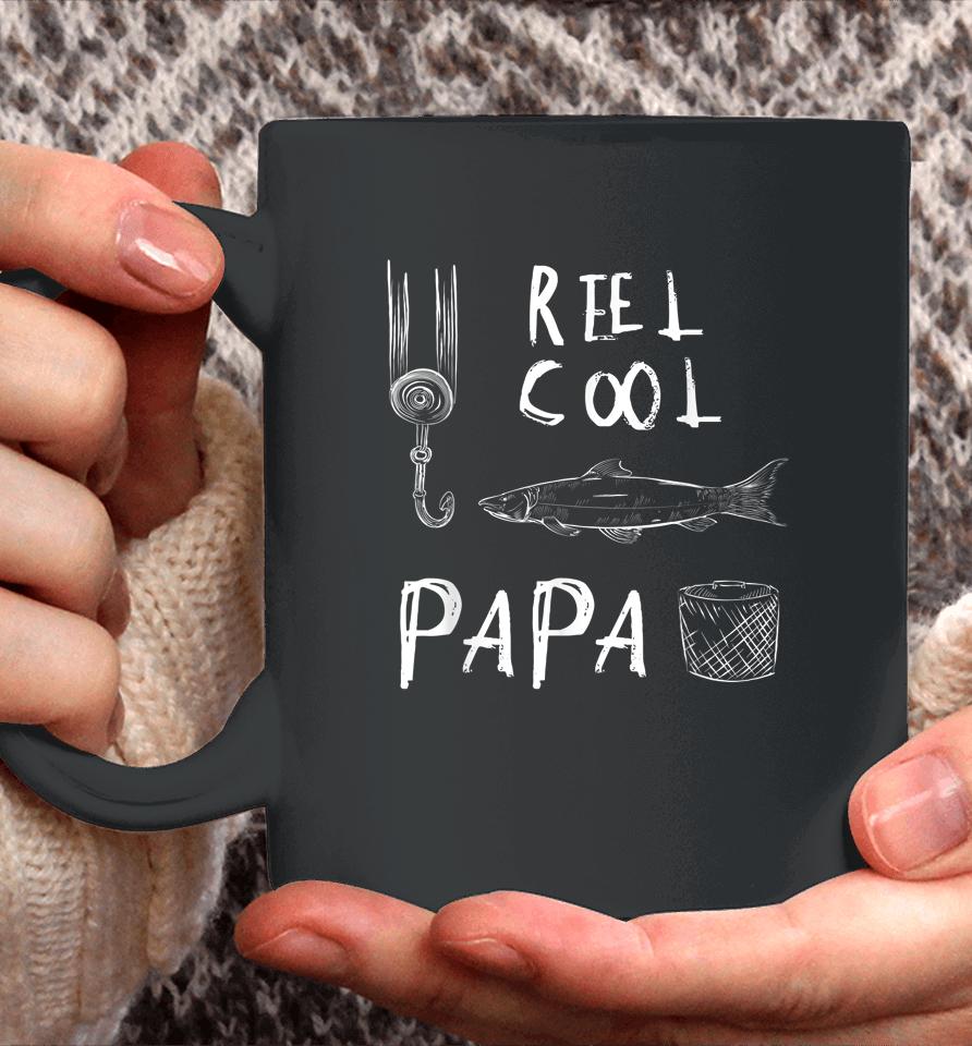 Reel Cool Dad T-Shirt Fishing Daddy Father's Day Coffee Mug