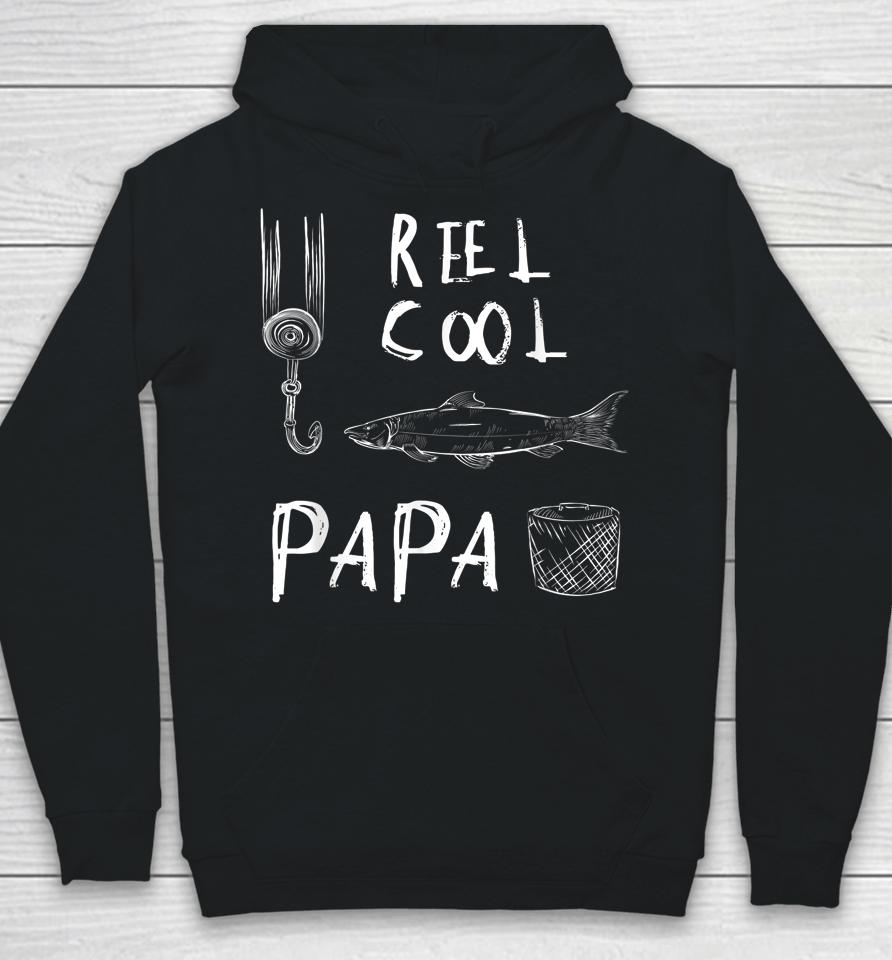 Reel Cool Dad T-Shirt Fishing Daddy Father's Day Hoodie