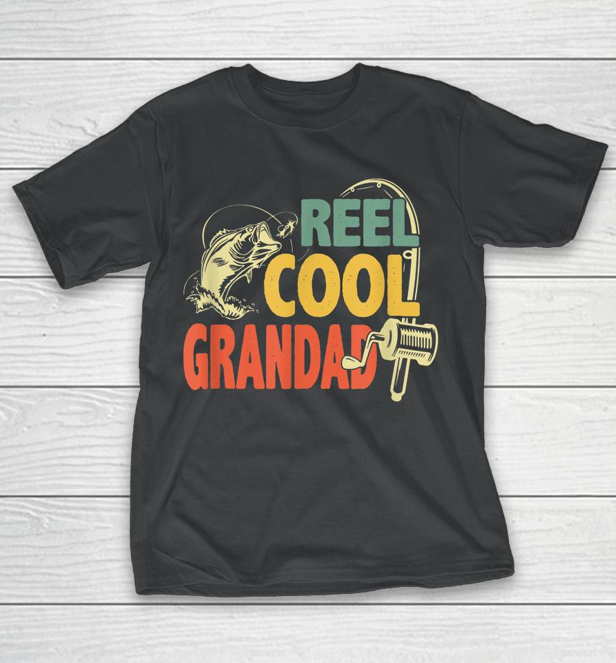 Reel Cool Grandad Fishing T-Shirt