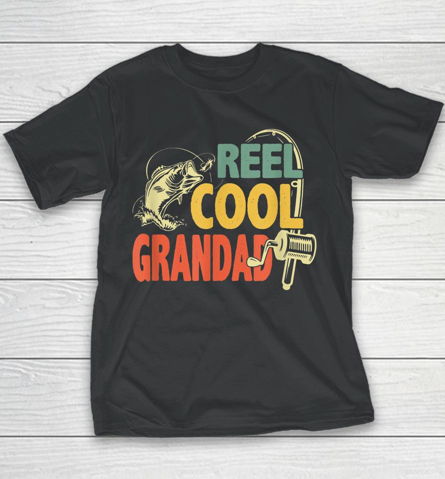 Reel Cool Grandad Fishing Youth T-Shirt