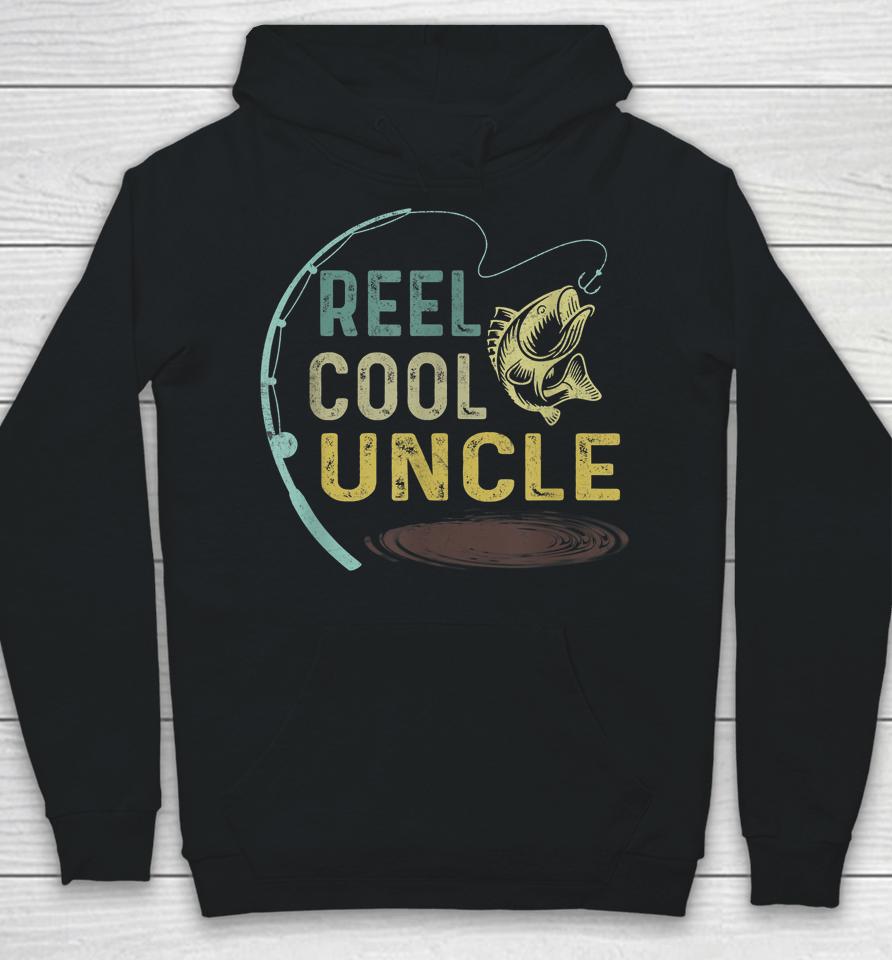 Reel Cool Uncle Fisherman Daddy Fishing Hoodie