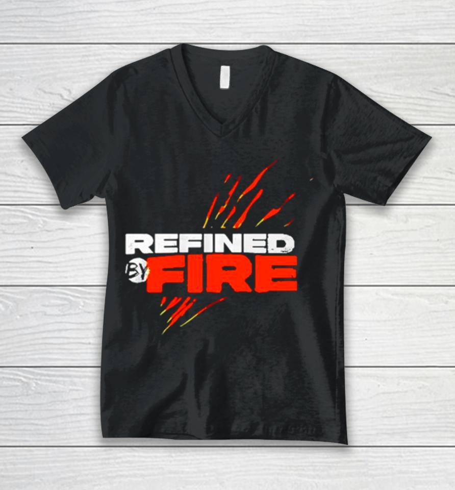 Refined By Fire Unisex V-Neck T-Shirt