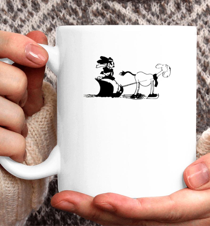 Reindeer Oswald The Lucky Rabbit Coffee Mug