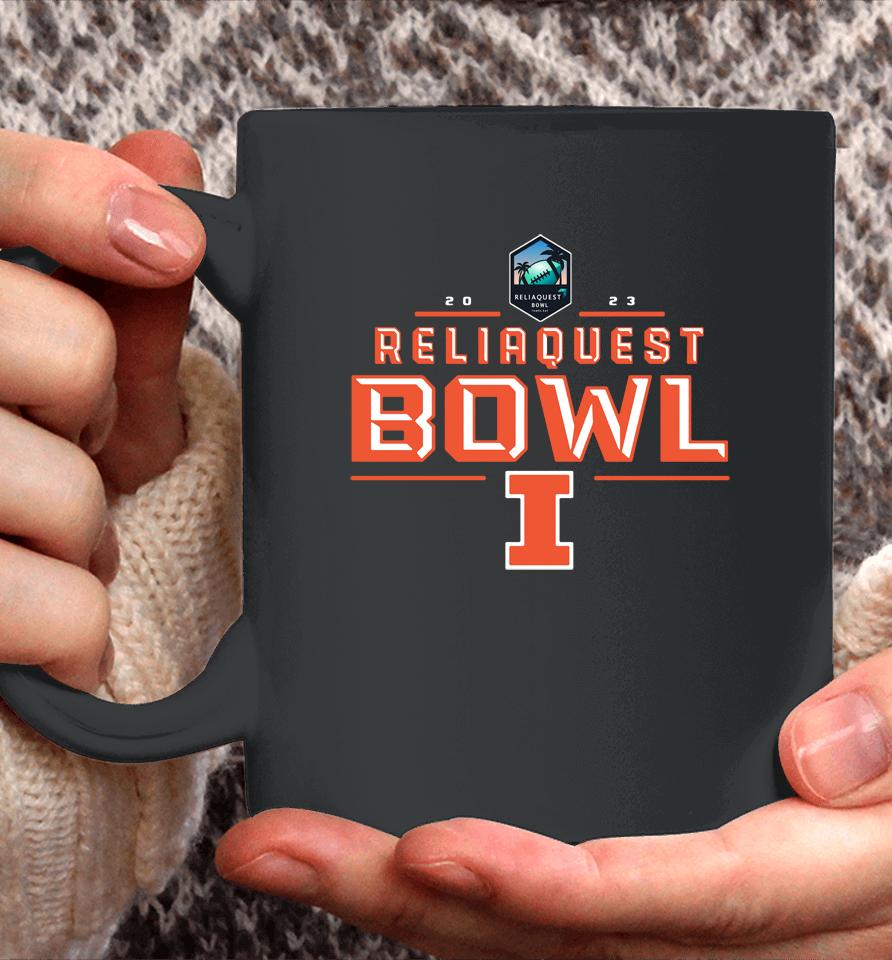 Reliaquest Bowl Illinois Tonal Navy 2022 Coffee Mug