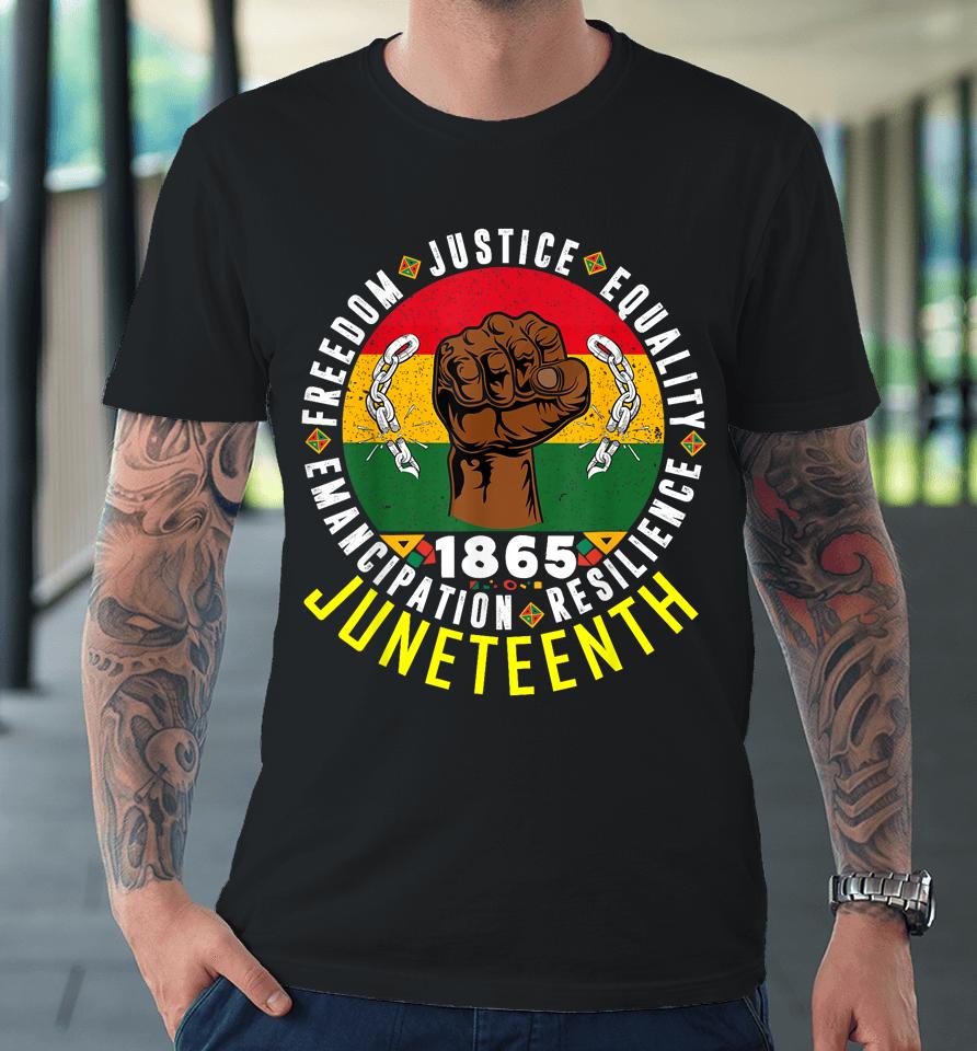 Remembering My Ancestors Freedom Justice Juneteenth Premium T-Shirt