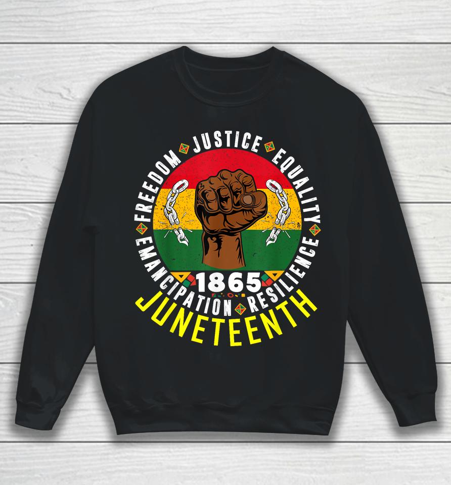 Remembering My Ancestors Freedom Justice Juneteenth Sweatshirt