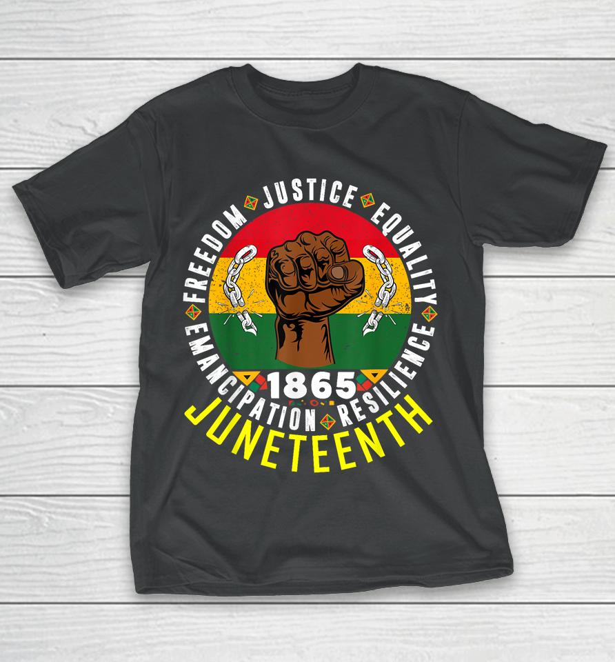 Remembering My Ancestors Freedom Justice Juneteenth T-Shirt