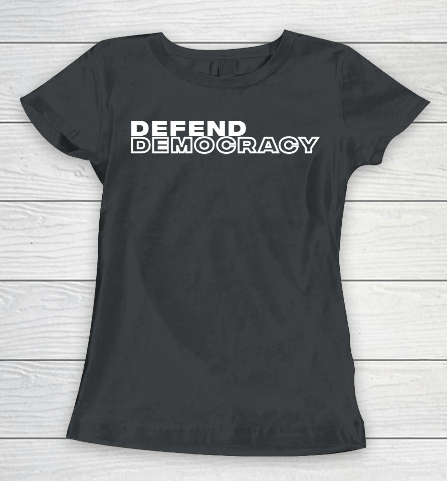 Republicans For Joe Biden Defend Democracy Women T-Shirt