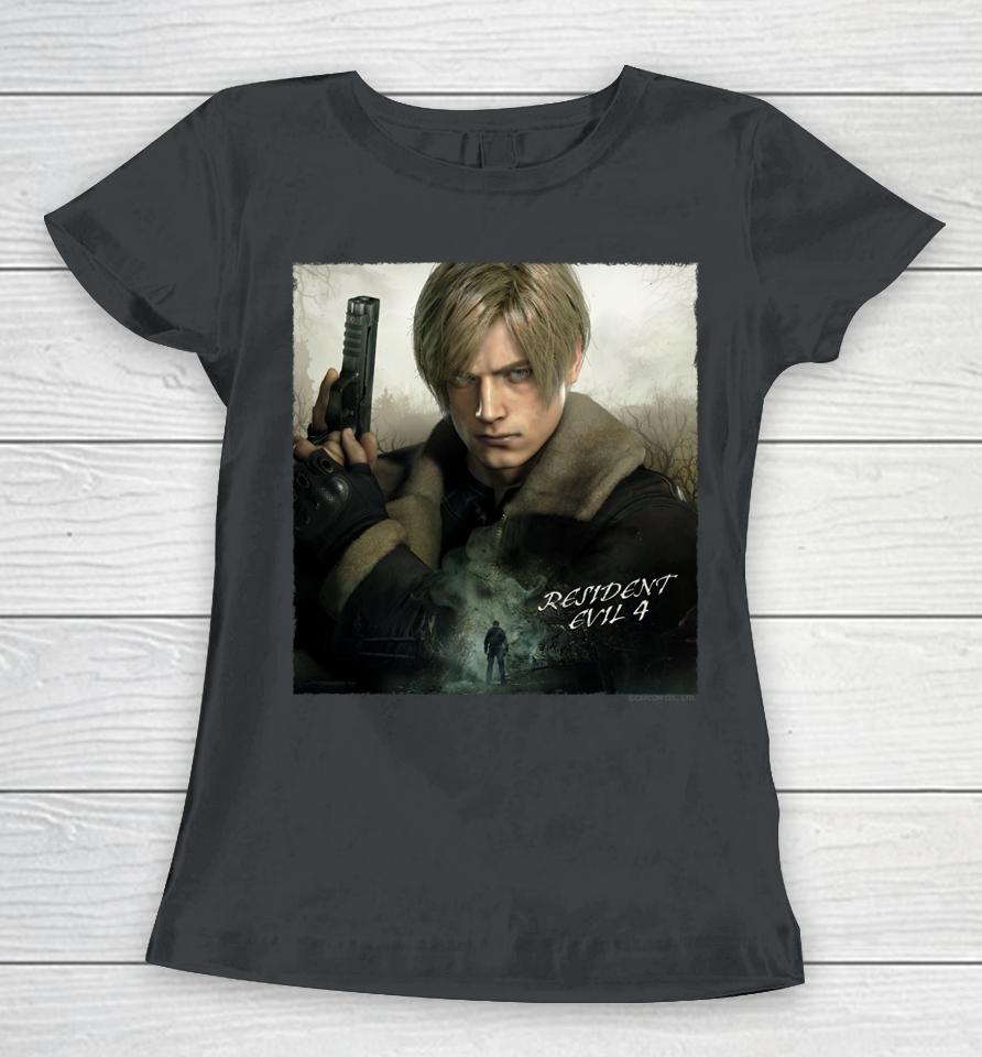 Resident Evil 4 Leon Women T-Shirt