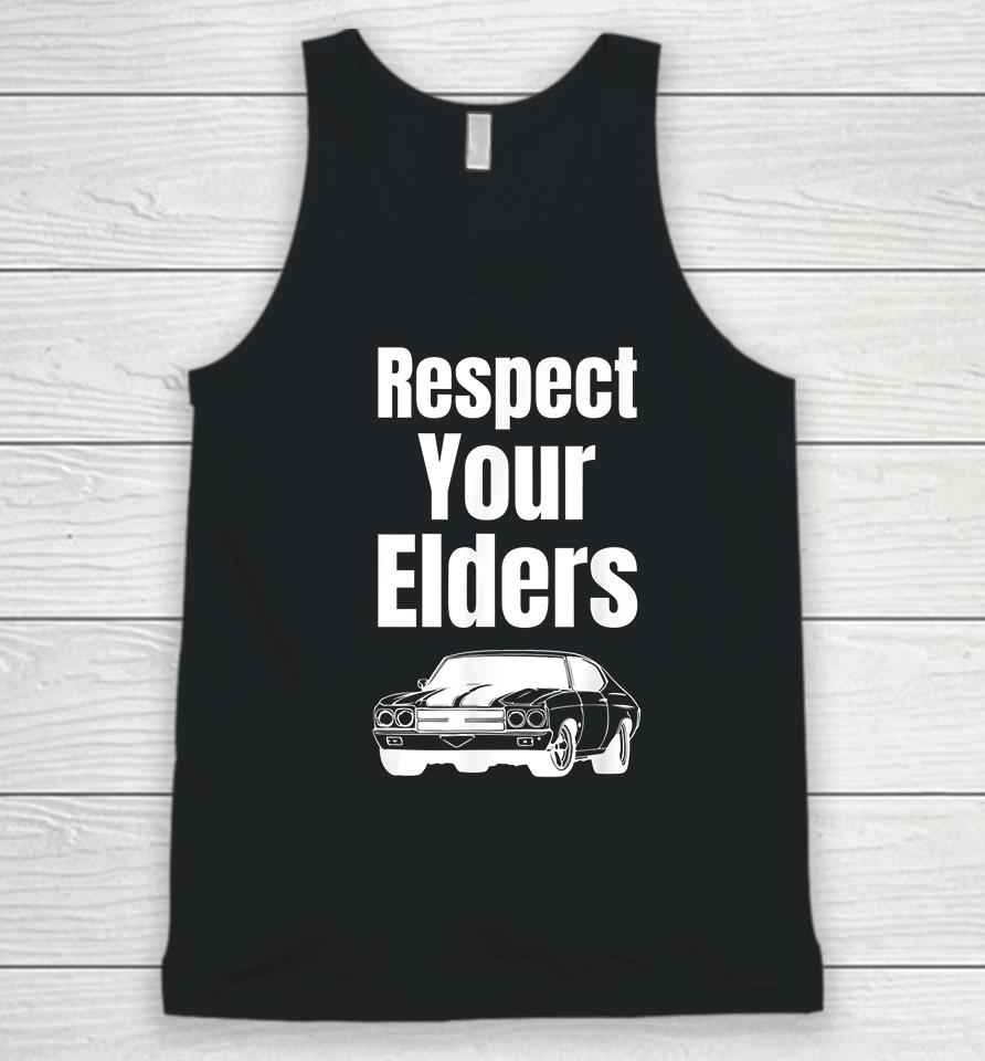 Respect Your Elders Unisex Tank Top