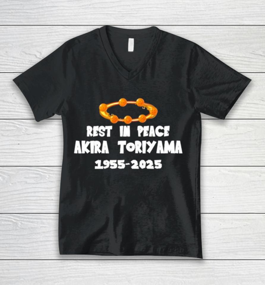 Rest In Peace Akira Toriyama 1955 2024 Unisex V-Neck T-Shirt