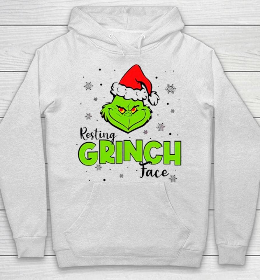 Resting Grinch Face Grinchmas Funny Hoodie