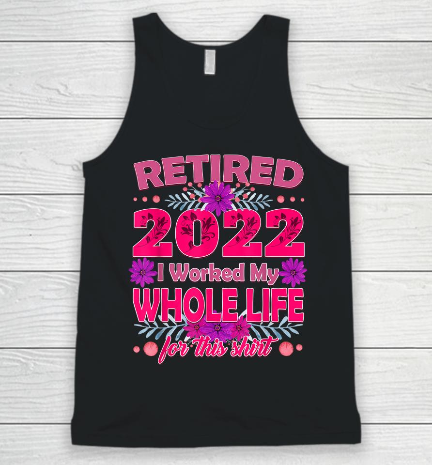 Retirement 2022 Funny Retired 2022 Unisex Tank Top