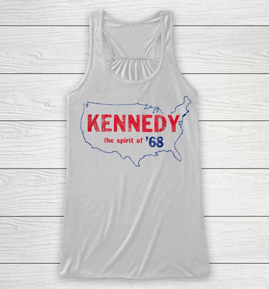 Retro 1968 Bobby Kennedy Shirt - Rfk Robert Kennedy Racerback Tank