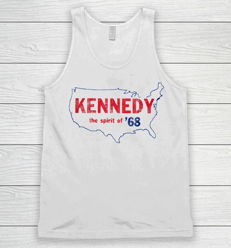 Retro 1968 Bobby Kennedy Shirt - Rfk Robert Kennedy Unisex Tank Top