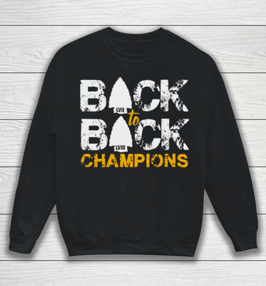 Retro Back To Back Champions Kansas City Chiefs Sweatshirt