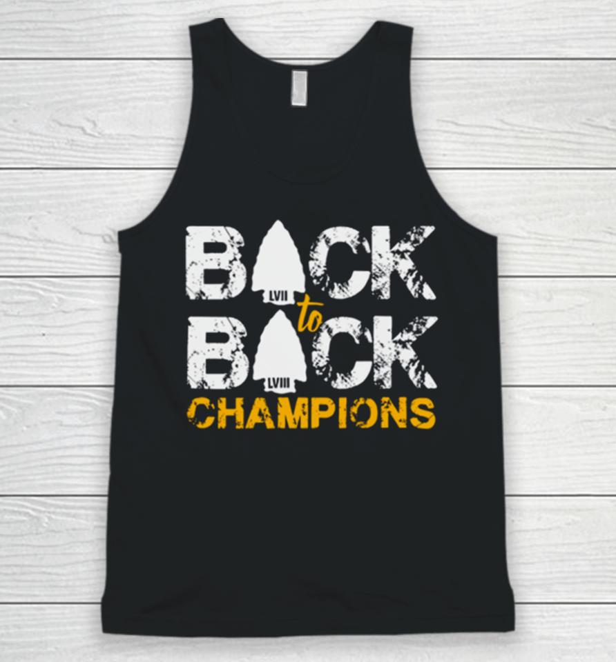 Retro Back To Back Champions Kansas City Chiefs Unisex Tank Top