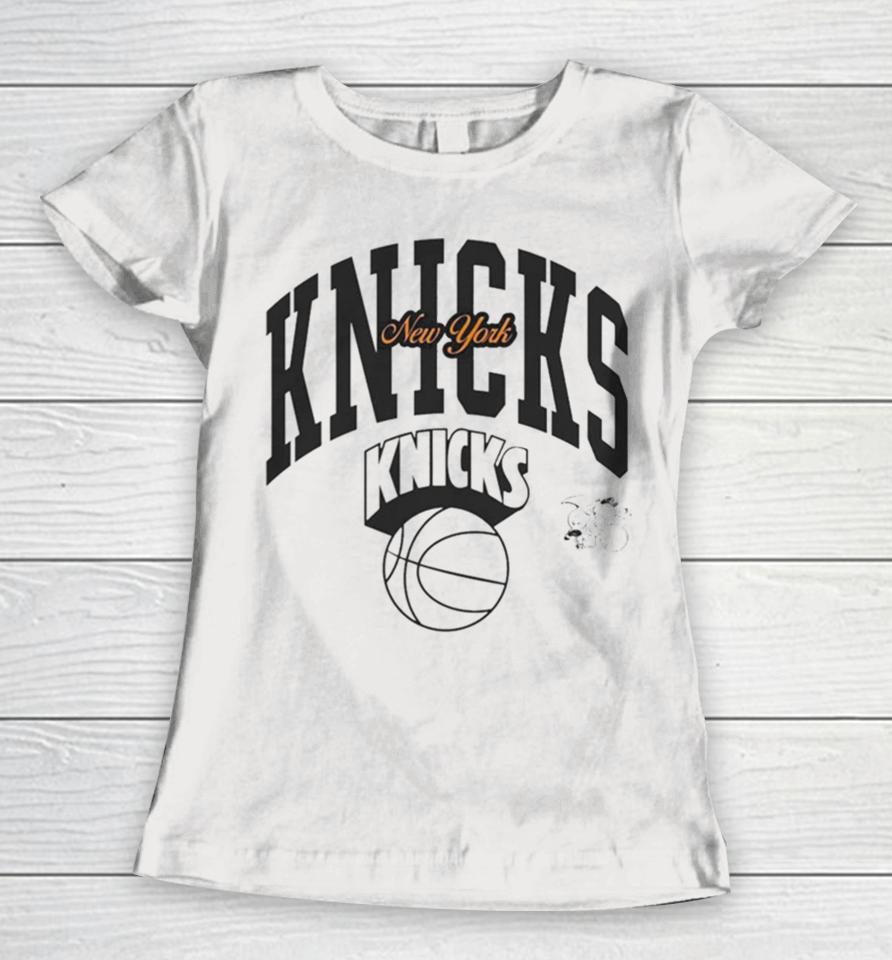 Retro Basketball Team New York Knicks Nba Women T-Shirt