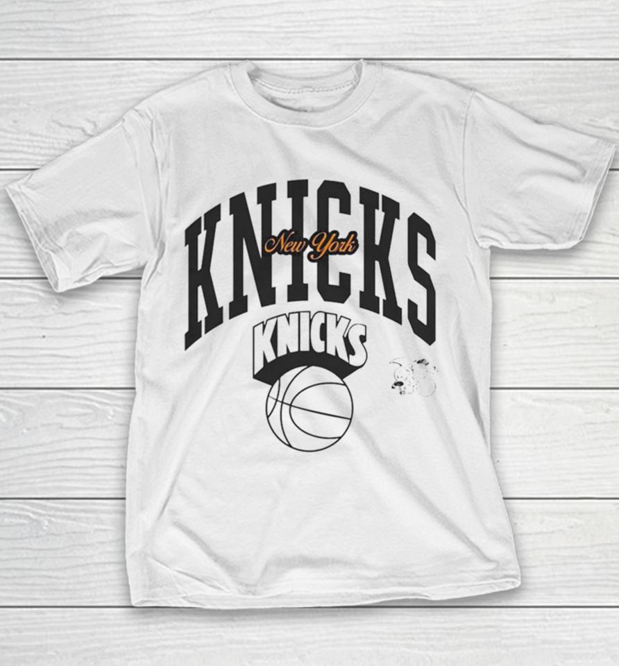 Retro Basketball Team New York Knicks Nba Youth T-Shirt