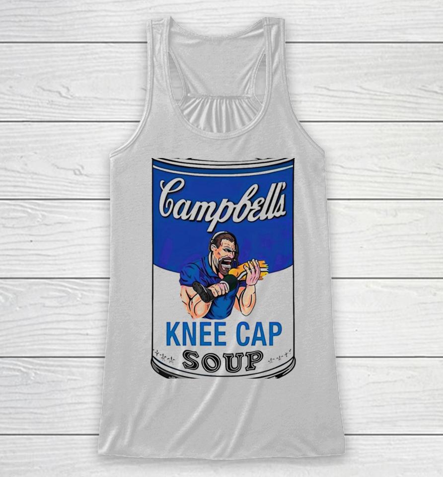 Retro Campbells Kneecap Soup Lions Racerback Tank
