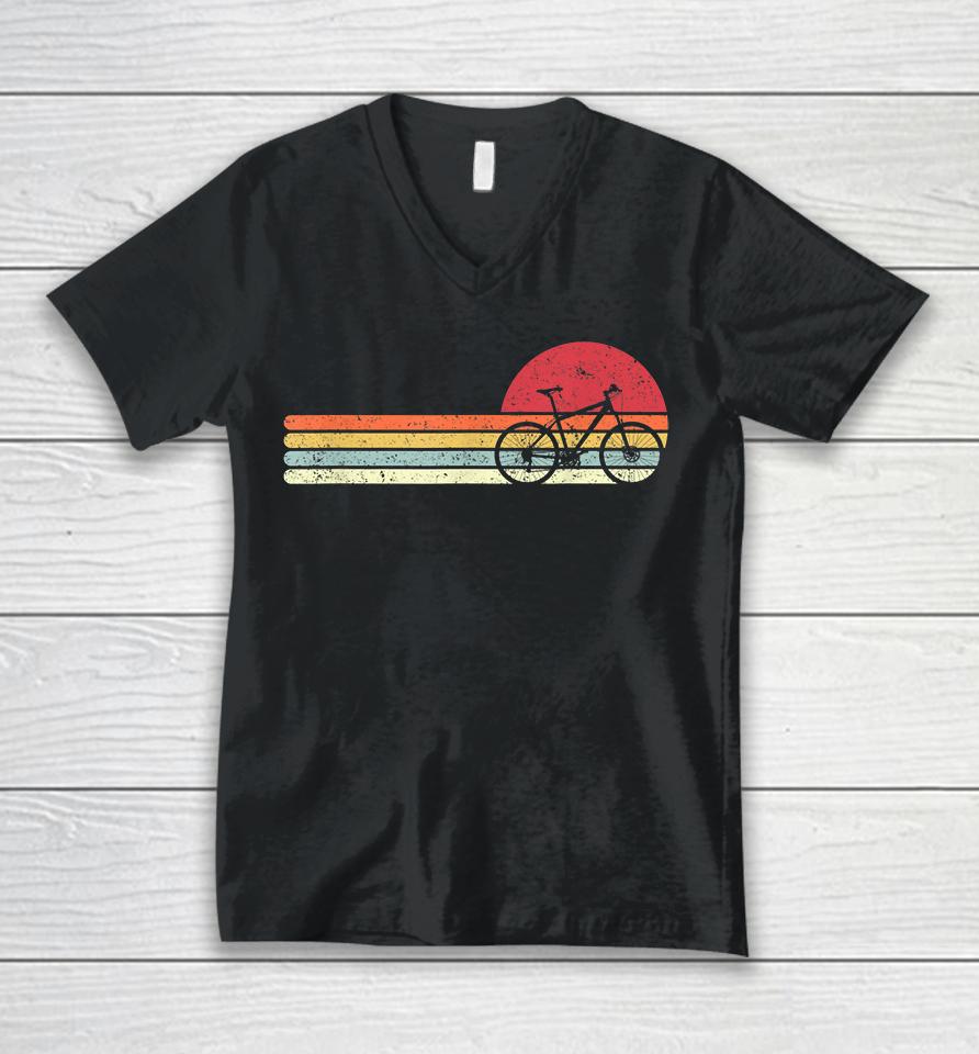 Retro Cycling Unisex V-Neck T-Shirt