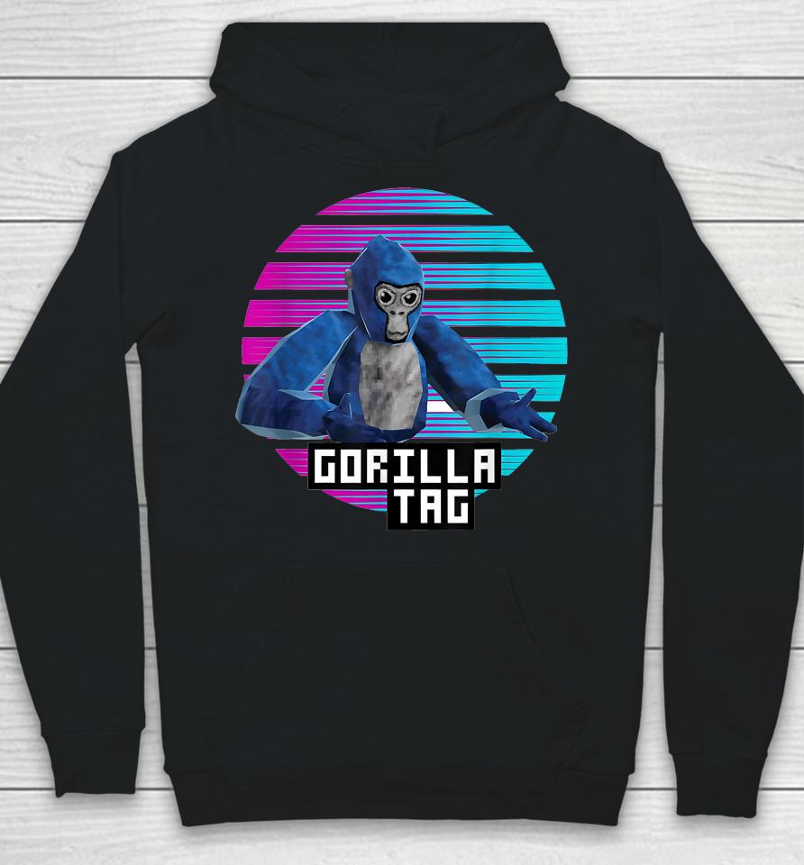 Retro Gorilla Tag Shirt, Gorilla Tag Merch Monke Boys Gifts Hoodie