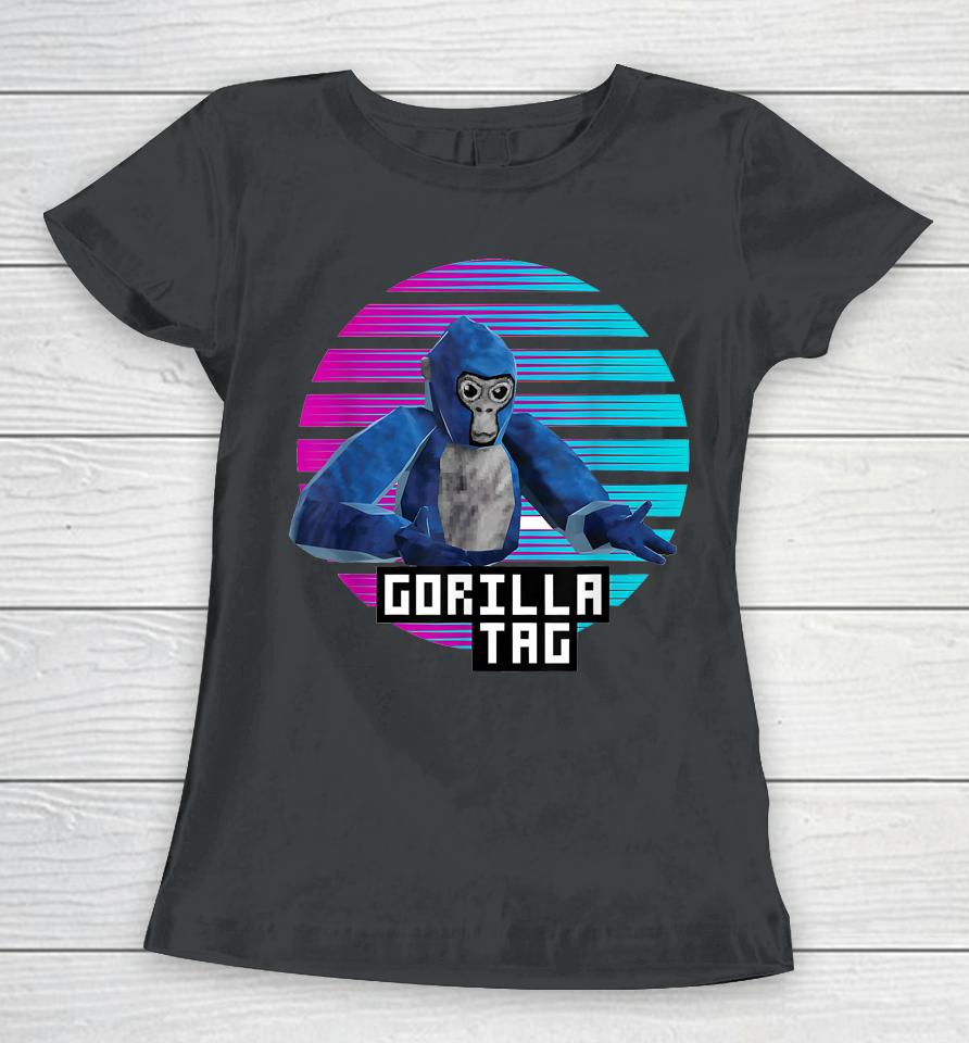Retro Gorilla Tag Shirt, Gorilla Tag Merch Monke Boys Gifts Women T-Shirt