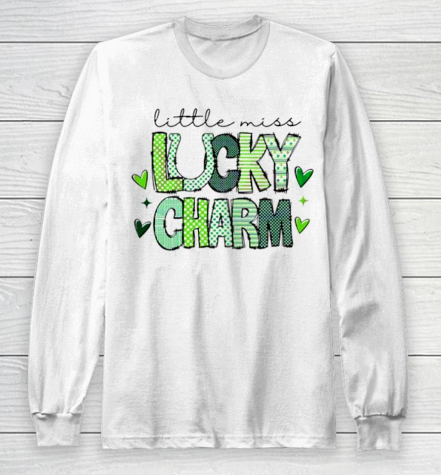 Retro Little Miss Lucky Charm Long Sleeve T-Shirt