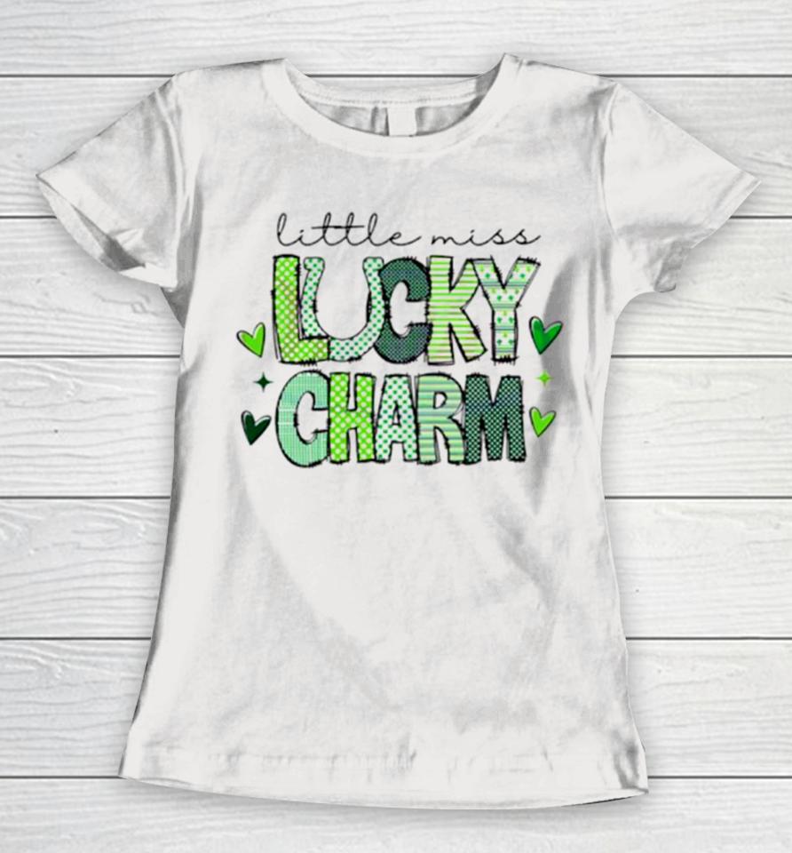 Retro Little Miss Lucky Charm Women T-Shirt