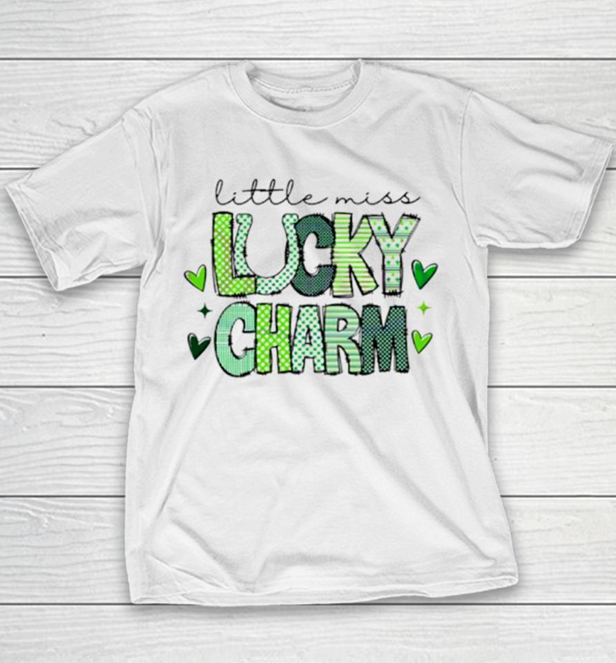 Retro Little Miss Lucky Charm Youth T-Shirt