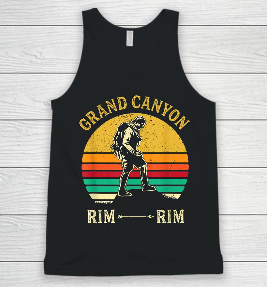Retro Style Grand-Canyon Hiking Unisex Tank Top